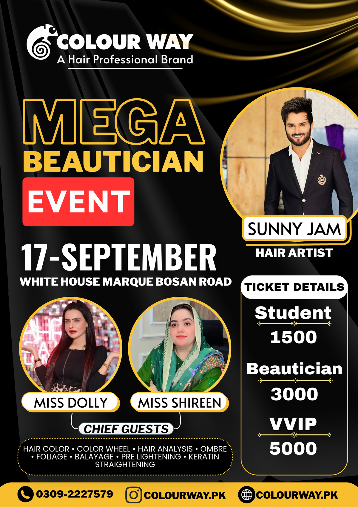 ColourWay Event Ticket 17 September | Book Your Ticket Online