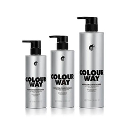 COLOURWAY Keratin Nutrient Nourishing Conditioner For All Hair Types 300ml