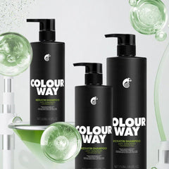 Colour Way Hair Shampoo COLOURWAY Keratin Anti Dandruff Shampoo 300ml