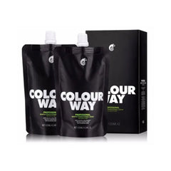 Colour Way keratin COLOURWAY Professional Keratin Straightening Cream For Damaged Hairs 240*2 ml