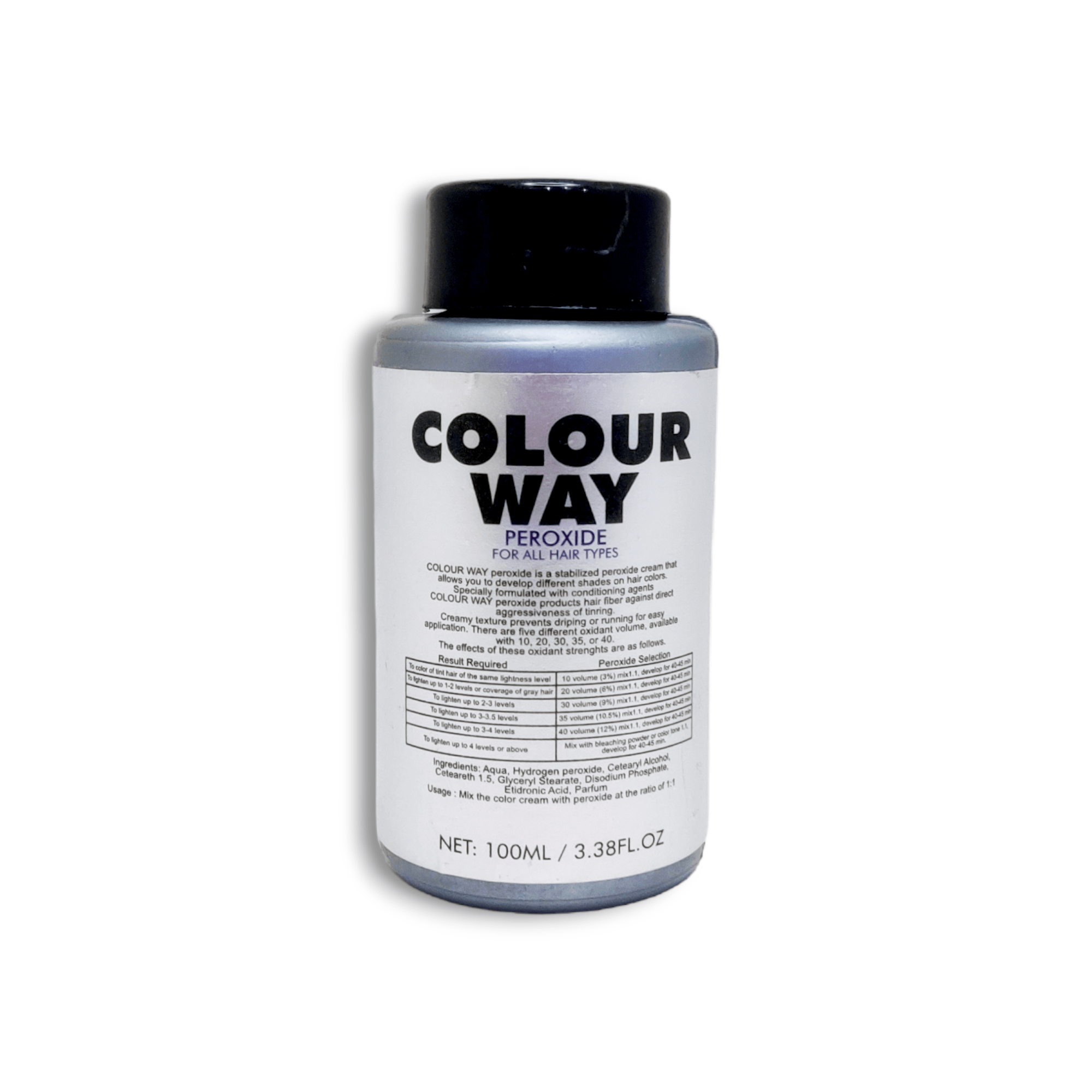 Colour Way Volume/Developer COLOURWAY 40 Vol 12% Developer 100ml