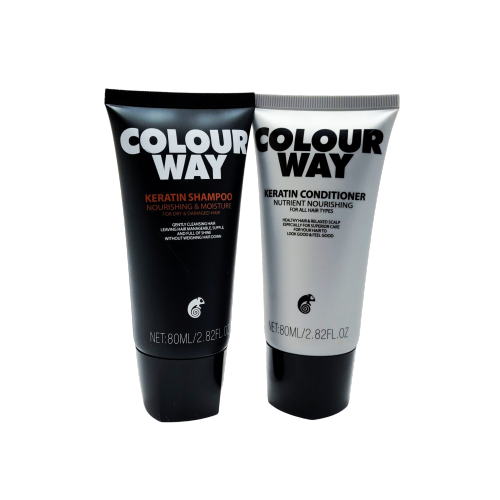 Colour Way Keratin Nourishing Moisture Shampoo Keratin Nutrient Nourishing 80ml