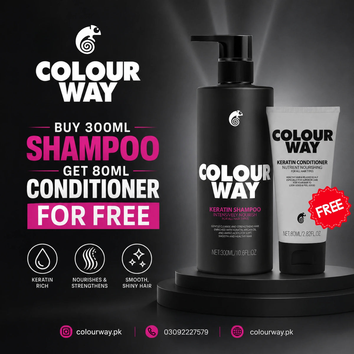 Buy Shampoo and get conditoner for free