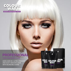 Colour Way Professional Keratin Straightening Cream For Damaged Hairs 120ml
