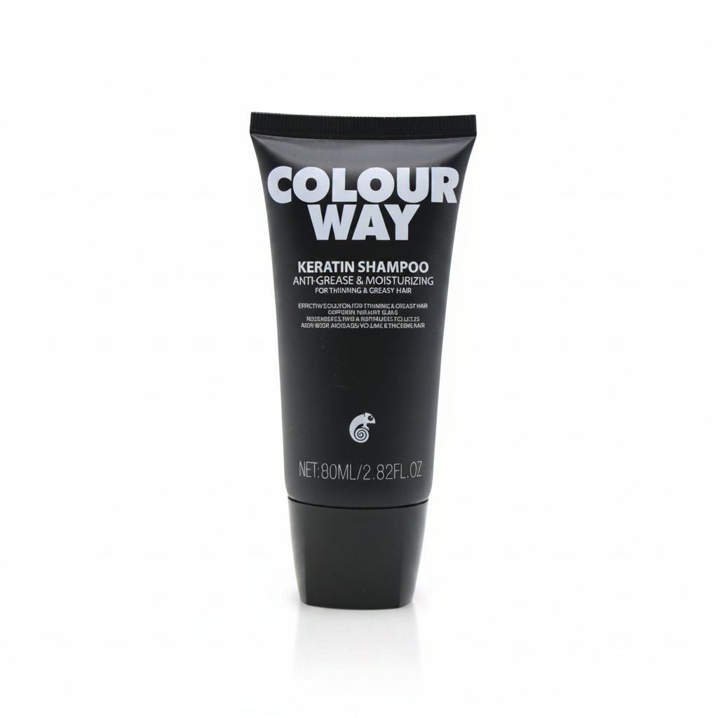 Colour Way Keratin Anti-grease & Moisturizing Shampoo 80ml