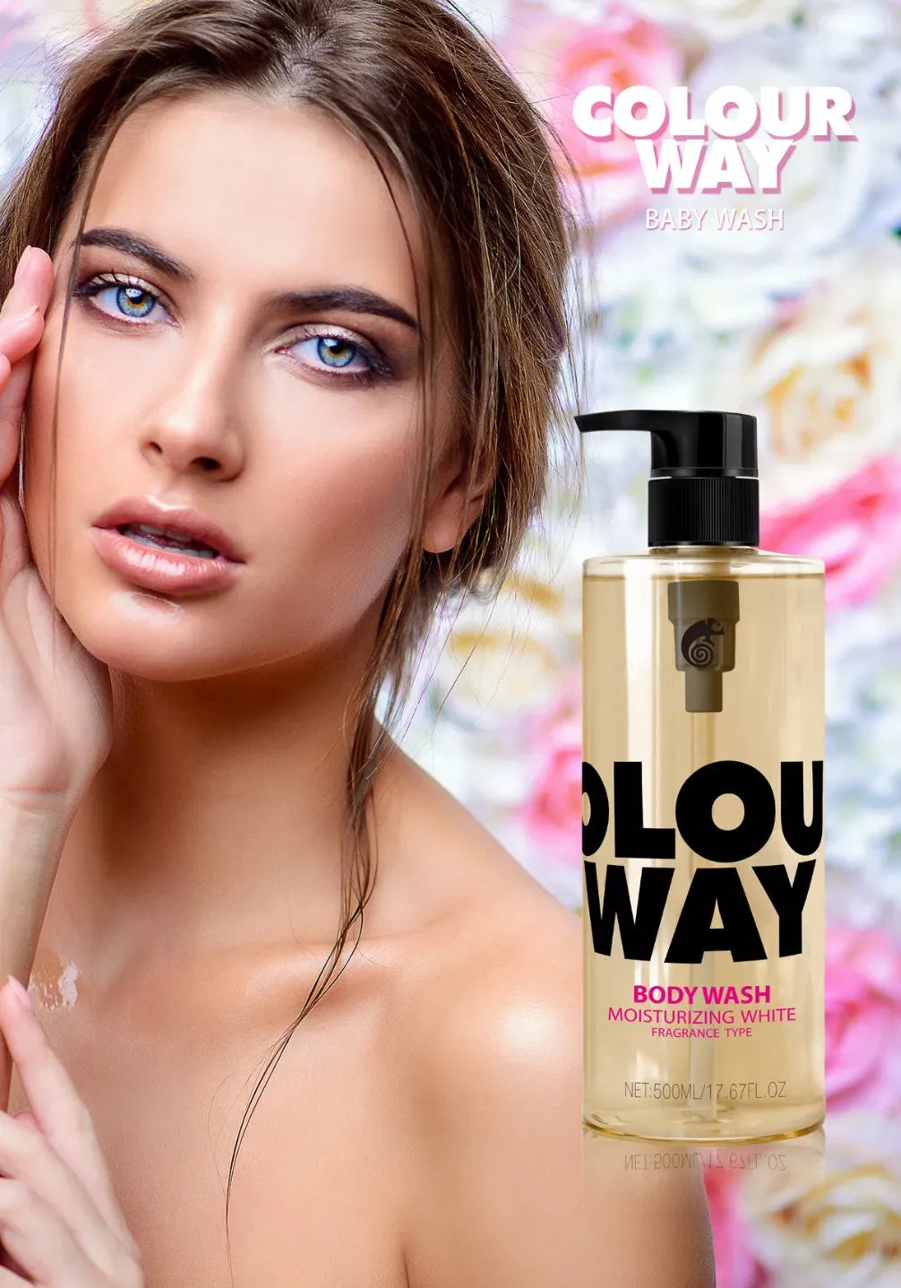 Colour Way Body Wash COLOURWAY Moisturizing White Fragrance Type Body Wash 500ml