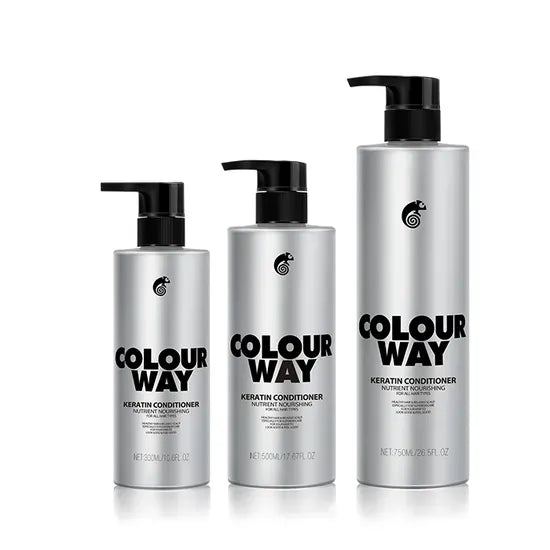 Colour Way Hair Conditioner COLOURWAY Keratin Nutrient Nourishing Conditioner For All Hair Types 300ml