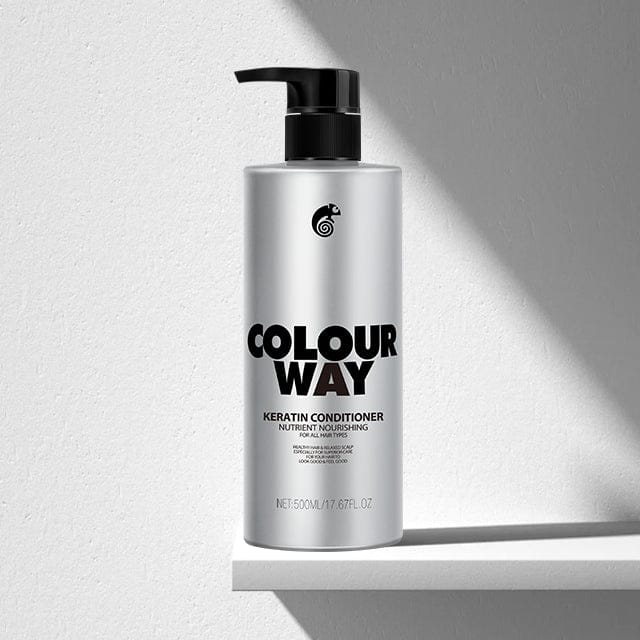 Colour Way Hair Conditioner COLOURWAY Keratin Nutrient Nourishing Conditioner For All Hair Types 500ml