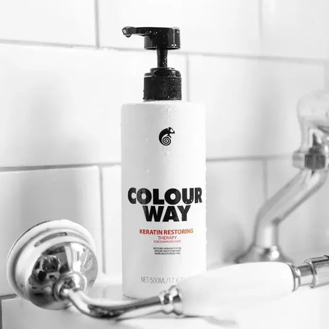 Colour Way Hair Restoring Therapy COLOURWAY Keratin Restoring Therapy For Damaged Hair 500ML