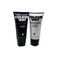Colour Way Home Care Kit Colour Way Keratin Nourishing & Moisture Shampoo + Keratin Nutrient Nourishing 80ml