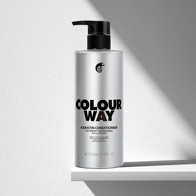 COLOURWAY Keratin Nutrient Nourishing Conditioner For All Hair Types 500ml